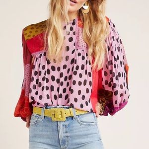 Bl-nk Miranda Peasant Blouse